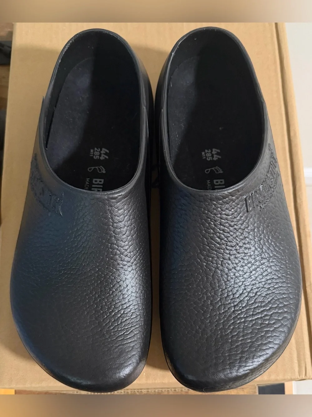 Birkenstock Profi Birki Professional Men's Black Slip-On Clogs Size 11